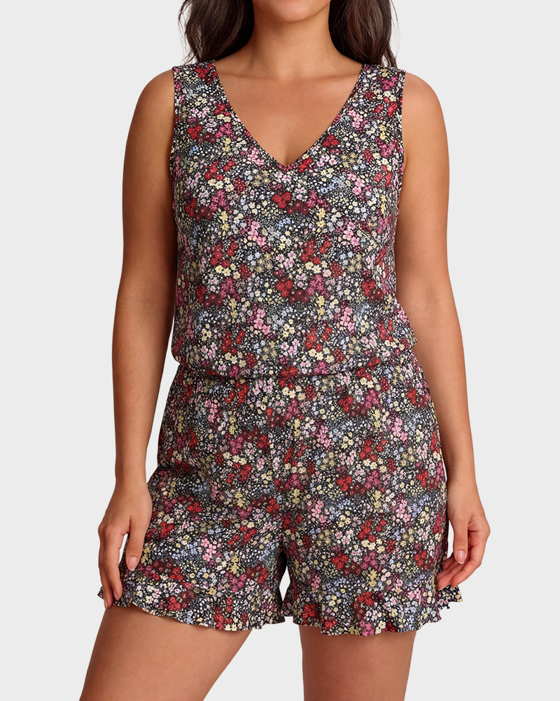 Built-in Bra Swim Romper